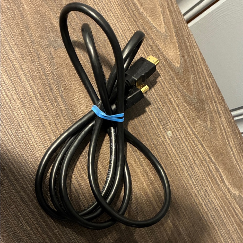 Black HDMI Cable